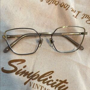 VOGUE Silver Geometric Eyeglasses VO4244 51-17-135